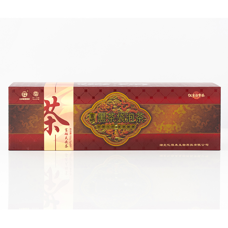 富硒黑茶袋泡茶礼盒150g/盒